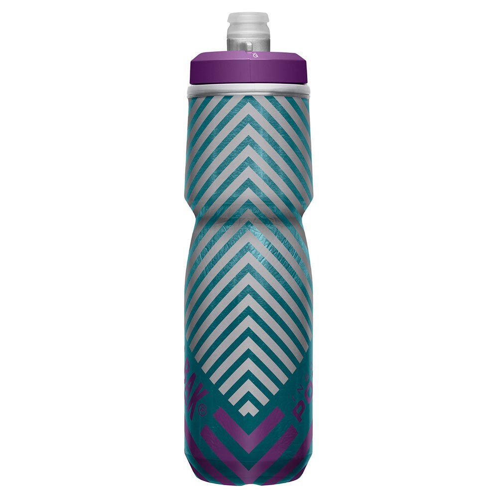 Купить Camelbak 1873.305071 Podium Chill 700ml Бутылка для воды Зеленый Teal Stripe 7ft.ru в интернет магазине Семь Футов