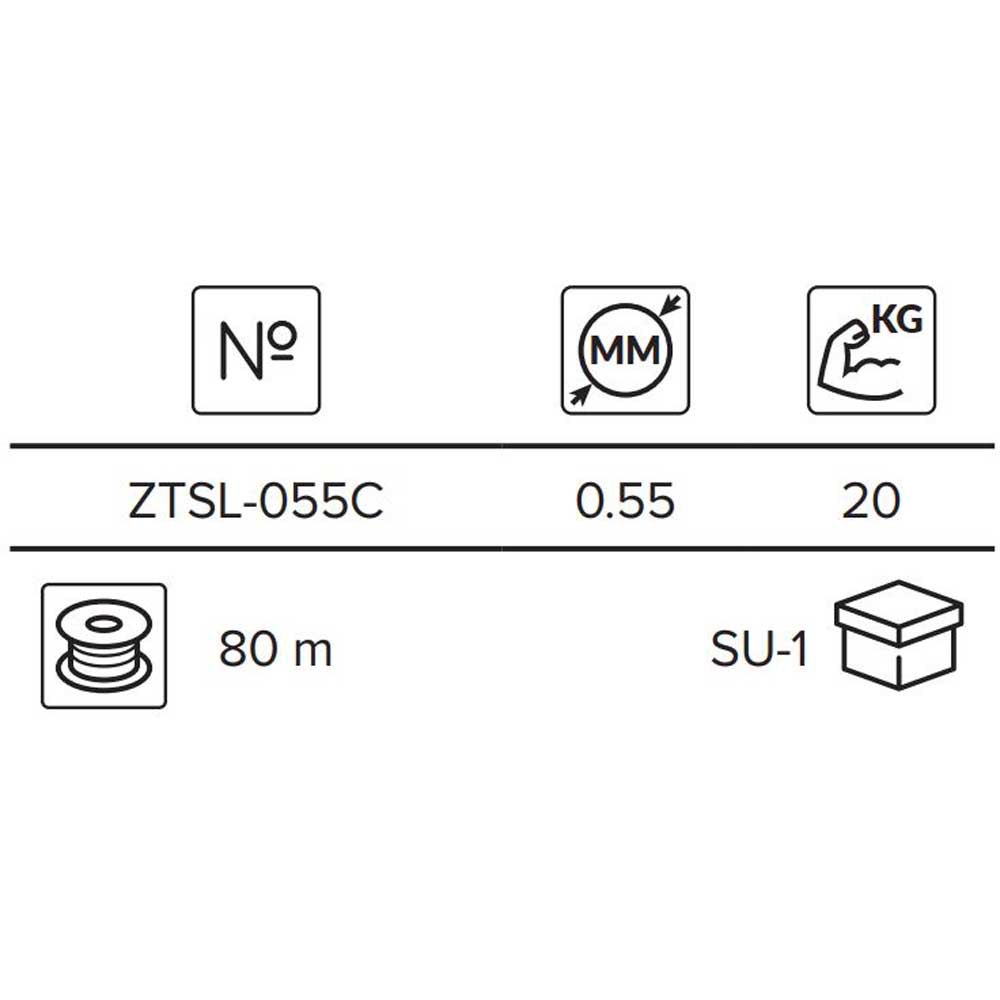 Купить Mikado ZTSL-055C Territory Shock Leader Мононить 80 м Бесцветный Clear 0.550 mm  7ft.ru в интернет магазине Семь Футов