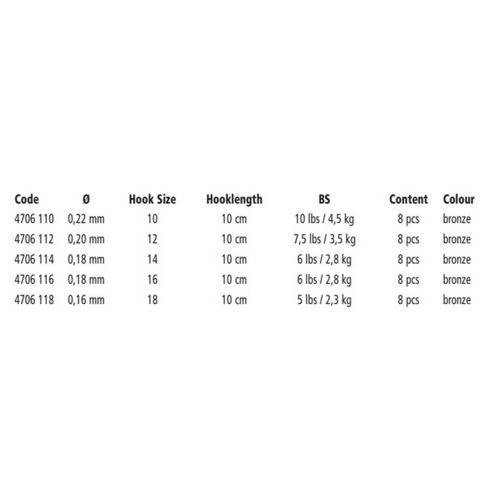 Купить Browning 4706112 Feeder Method 0.20 Mm Лидер Серебристый Bronze 12  7ft.ru в интернет магазине Семь Футов