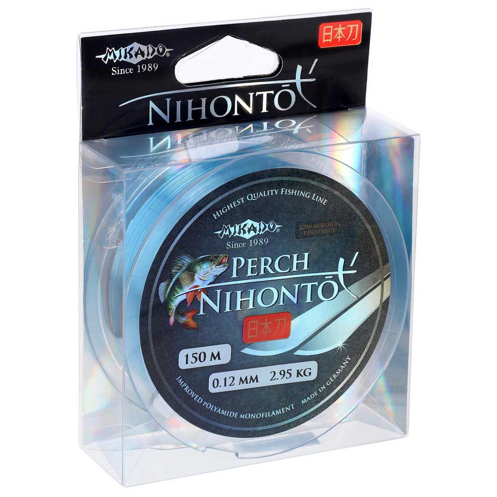 Купить Mikado ZNP-022 Nihonto Perch Мононить 150 м Голубой Blue 0.220 mm  7ft.ru в интернет магазине Семь Футов