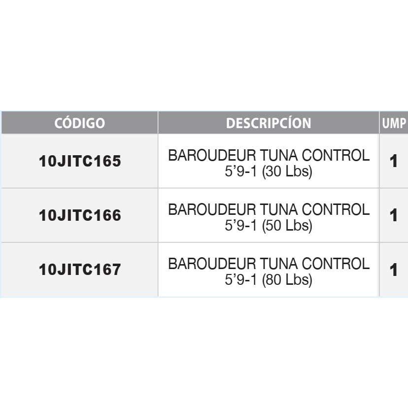 Купить Sunset 10JITC165 Baroudeur Tuna Control Нижняя Транспортировочная Штанга Черный 1.75 m  7ft.ru в интернет магазине Семь Футов