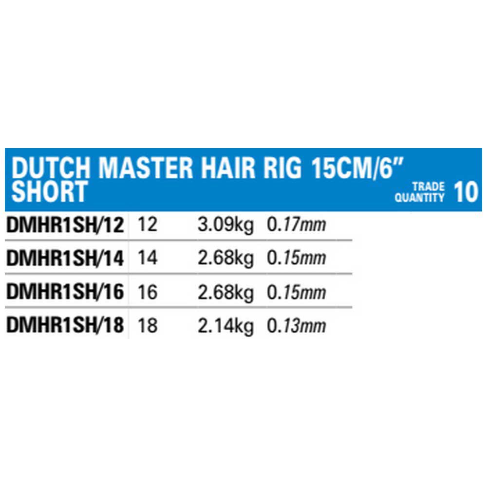 Купить Preston innovations DMHR1SH/12 Dutch Master 15 Cm Связанные Крючки Серебристый Black Nickel 12  7ft.ru в интернет магазине Семь Футов