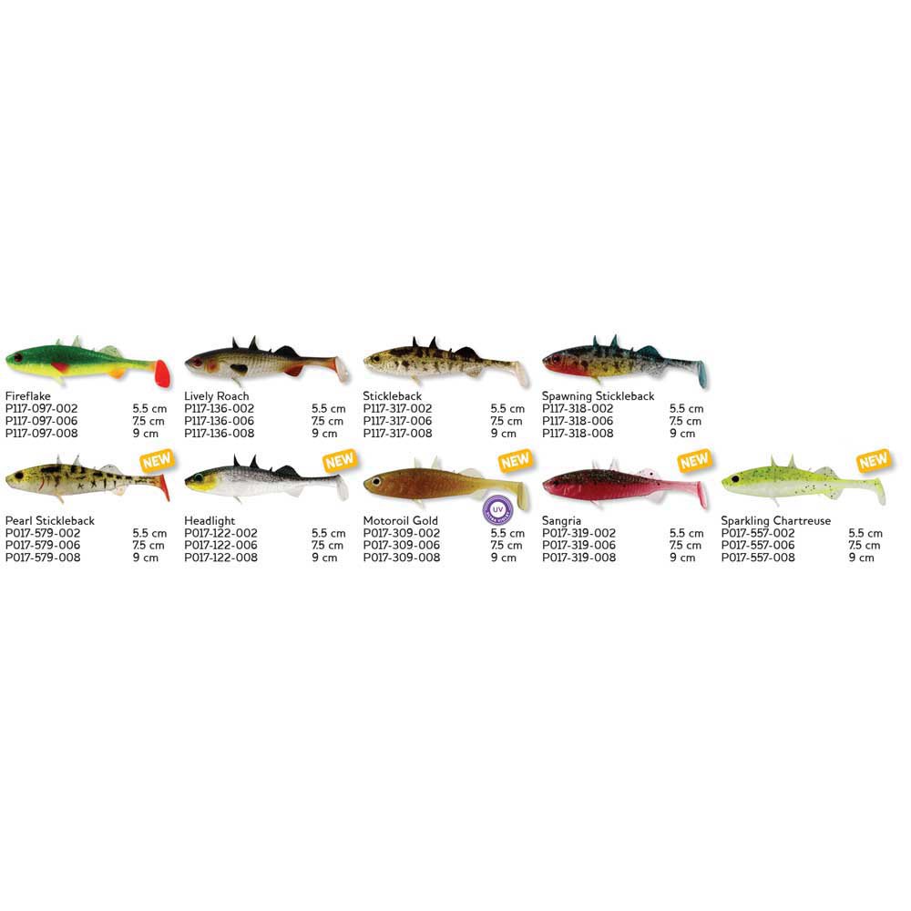 Купить Westin P117-136-008 Stanley The Stickleback Shadtail 90 Mm 7g 48 Единицы Многоцветный Lively Roach 7ft.ru в интернет магазине Семь Футов