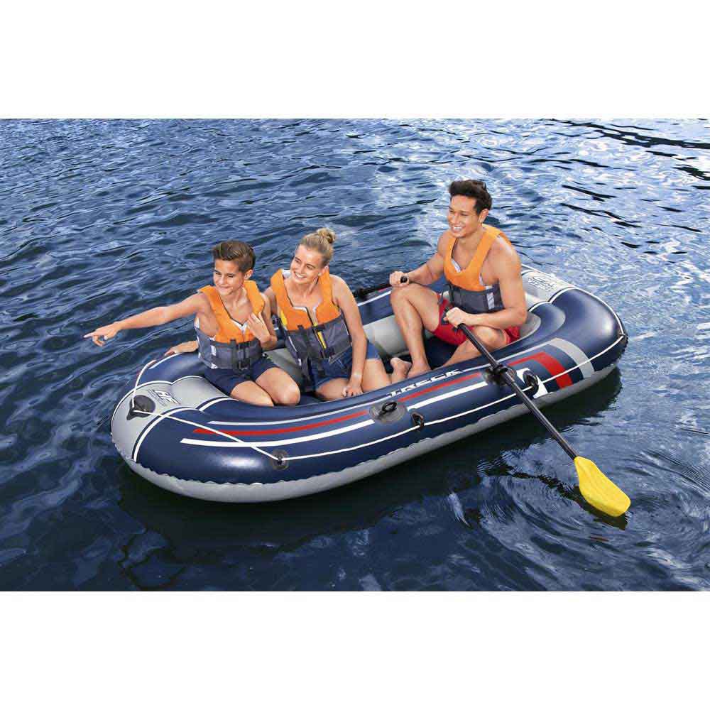 Купить Bestway 961068 Hydro-Force Treck X2 Set Надувная лодка Голубой Multicolour 2 Places  7ft.ru в интернет магазине Семь Футов