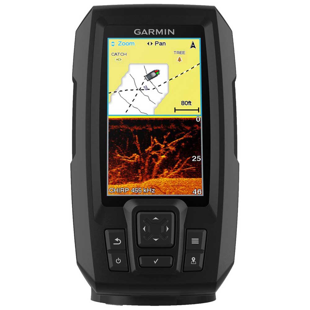 Купить Garmin 010-01871-01 Striker Plus 4cv С датчиком Черный GT20-TM 7ft.ru в интернет магазине Семь Футов